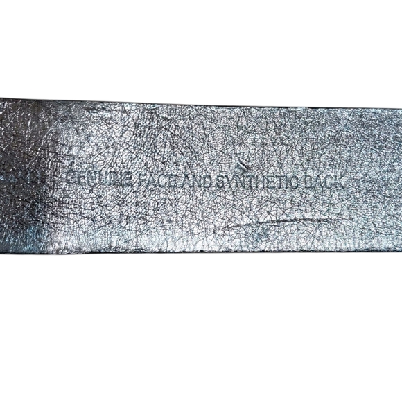 Michael Kors Black Leather Belt With Gold MK Buckle Women's Size Medium 34 - Picture 9 of 12